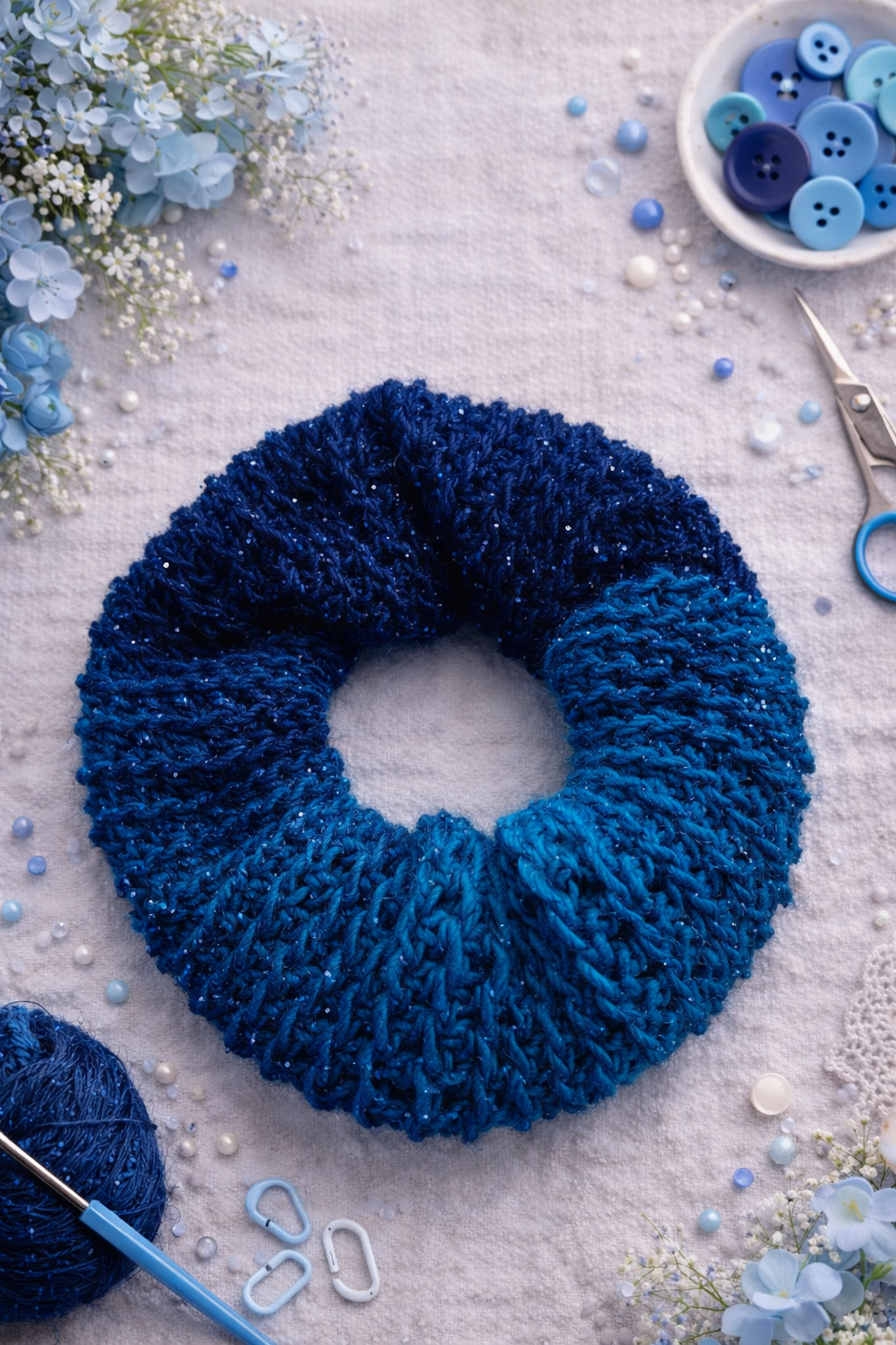 Chouchou nuit étoilée